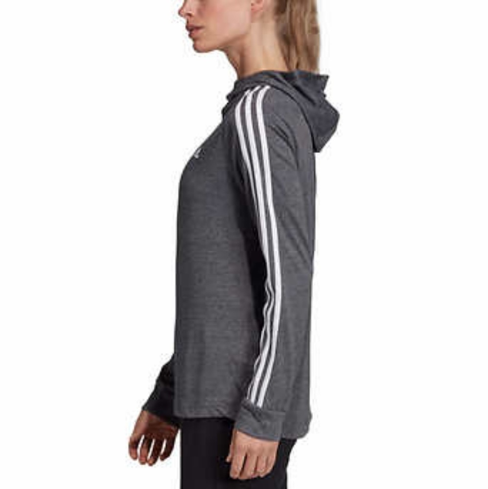 NWT ADIDAS Women's Jersey Hoodie - Picture 4 of 7